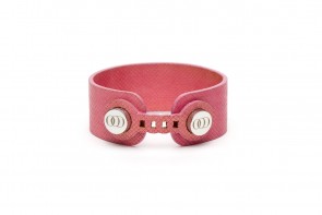 Bracciale Donna Maxi Acero Fucsia