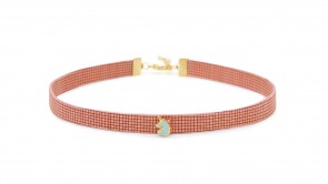 Collana Girocollo Donna Betulla Rosa