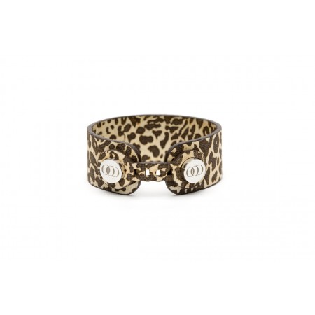 Bracciale donna maxi maculato
