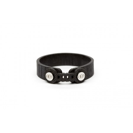 Bracciale Uomo Midi Frassino Nero