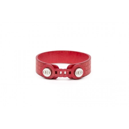 Bracciale Midi Donna Cuore Betulla Rosso 