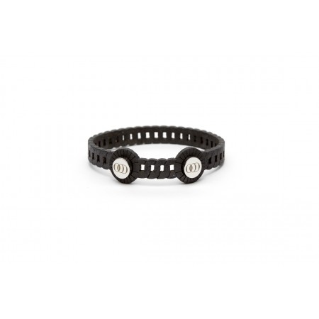 Bracciale Donna Catena Midi Betulla Nero