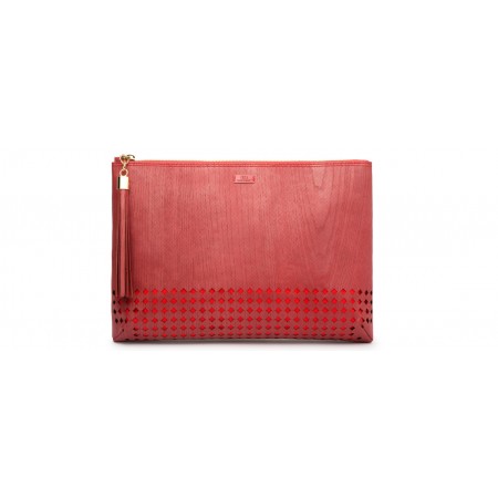 Pochette Zippy Rosso Frassino
