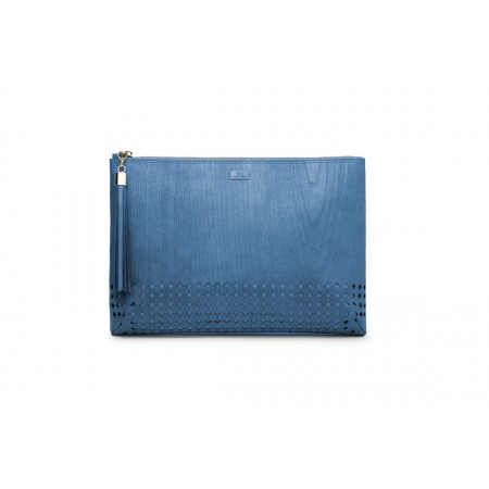 Pochette Zippy Blu Frassino